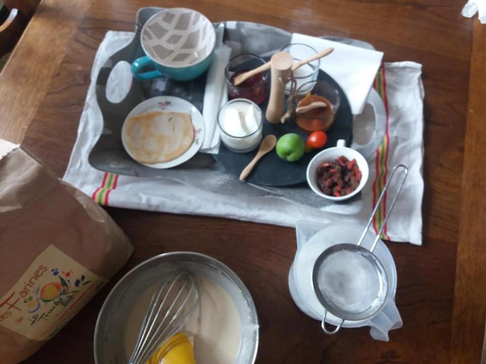 Kerflaveur Hotel La Fresnaye-au-Sauvage Eksteriør billede